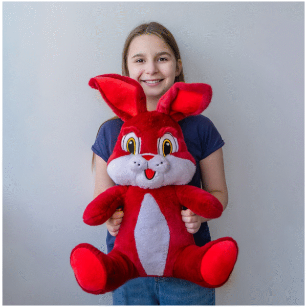 Sunny the Red Bunny Plush
