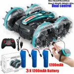 Amphibious RC Car Double-sided Flip Radio 4WD - Image 13