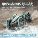 Amphibious RC Car Double-sided Flip Radio 4WD