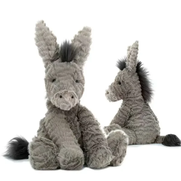 Grey Donkey Plush