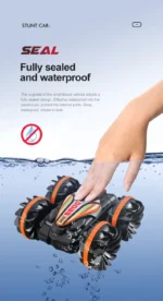 Amphibious RC Car Double-sided Flip Radio 4WD - Image 44