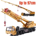 Wheeled Truck Ladder Crane Car