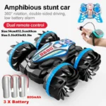 Amphibious RC Car Double-sided Flip Radio 4WD - Image 16