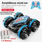 Amphibious RC Car Double-sided Flip Radio 4WD - Image 23