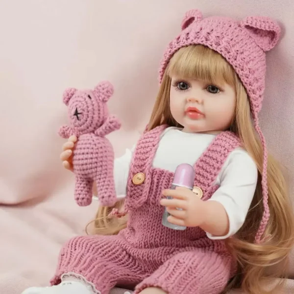 Joyora Realistic Baby Doll with Knitted Outfit