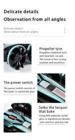 Amphibious RC Car Double-sided Flip Radio 4WD - Image 43