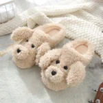Poodle Dog Plush Slippers - Image 10