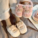 Sheep Fluffy Plush Slippers