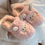 Sheep Fluffy Plush Slippers - Image 7