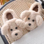 Poodle Dog Plush Slippers - Image 9