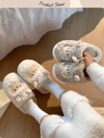 Sheep Fluffy Plush Slippers - Image 12