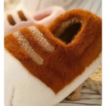 Cat Paw Plush Plush Slippers - Image 5