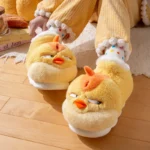 Funny Chicken Plush Slippers - Image 6