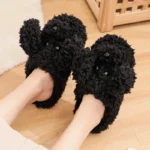 Poodle Dog Plush Slippers - Image 12