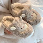 Sheep Fluffy Plush Slippers - Image 9