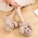 Poodle Dog Plush Slippers - Image 6