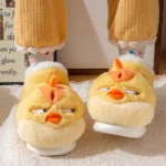 Funny Chicken Plush Slippers - Image 5