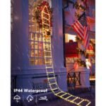 10ft LED Christmas Ladder Lights With Santa Claus for Indoor Outdoor, 8 Modes, Timer Memory Function Xmas Tree Christmas, New year - Image 5