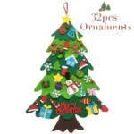 DIY Felt Christmas Tree for Kids 2025 β Fun Educational Christmas Toy - Image 9