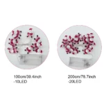 Runtowo Santa Claus Snowman LED Light String Christmas Decoration For Home Xmas Tree Ornament 2025 Navidad Gift 2026 New Year - Image 6