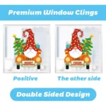 Christmas Window Sticker Set – 136pcs Elf, Snowman, Reindeer & Santa Designs - Image 3