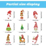 Christmas Window Sticker Set – 136pcs Elf, Snowman, Reindeer & Santa Designs - Image 2