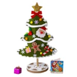 DIY Christmas Tree Craft Kit for Kids – Handmade Holiday Decoration Toy – Christmas Tree Ornament - Image 8