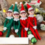 2025 New Christmas Elf Doll Ornament – Cute Holiday Elf Pendant Decoration - Christmas Toys - Image 3