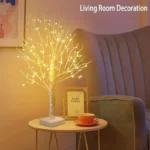 Versatile LED Birch Tree Light | Warm White 144 Count | Christmas, New Year & Easter Decor Gift
